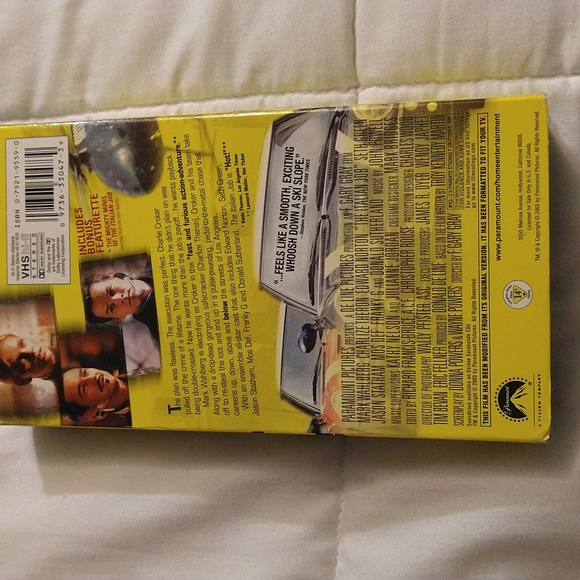 6/$15 The Italian Job vhr movie - Picture 3 of 4